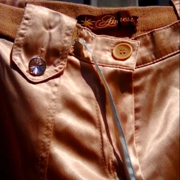 Out of This World Satan Pants Made in France .Cream .NWOT